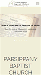 Mobile Screenshot of parsippanybaptist.org